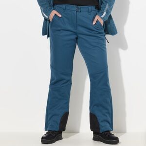 Ulla Popken Water Repellent Softshell Ski Pants Size 26 / 3X